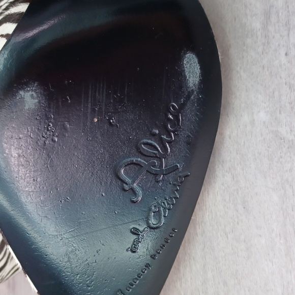 Alice + Olivia Zebra Print Calf Hair Heels - Picture 10 of 10